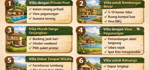 sewa villa Lembang